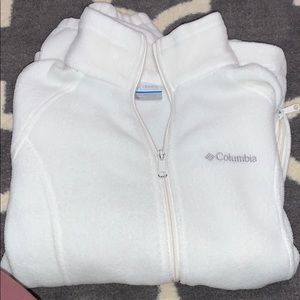 Cream/White Columbia Jacket